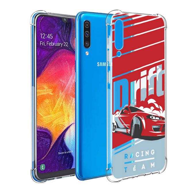 เคส สำหรับ Samsung Galaxy A50 Anti-Shock Protection TPU Case [Racing Team]