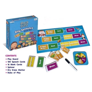 ++ การ์ดเกมส์ Silly sentence ประโยค ภาษาอังกฤษ