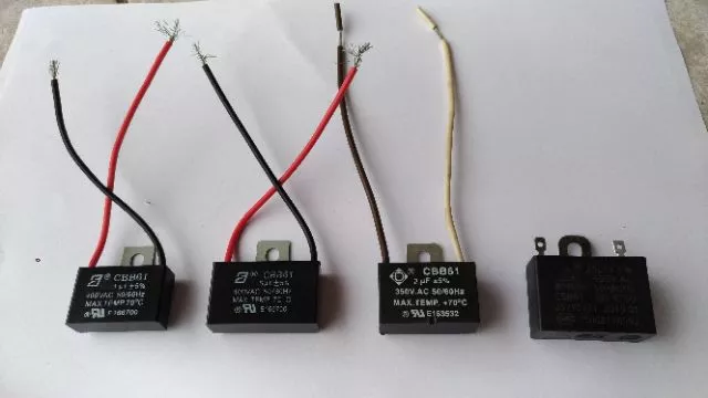คาปาซิเตอร์ พัดลม Capacitor CBB61 คาปา อะไหล่ฮาตาริ ตัวเก็บประจุ ตัว C คาปาซิสเตอร์ แคป cap พัดลม thumbnail 6