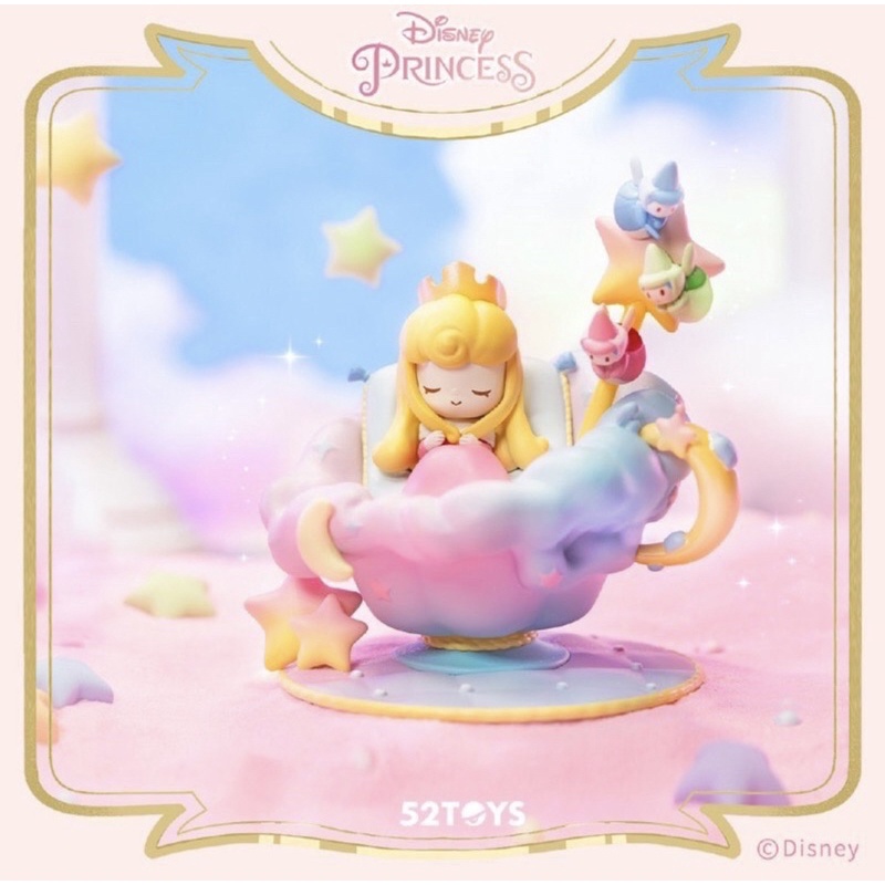 Aurora : 52toys x Disney Princess D-baby Teacup Series พร้อมส่ง