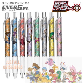 Digimon Aventure × Pentel Energel ==&gt;ปากกาหมึกเจลสีดำ ดิจิมอน แอดเวนเจอร์