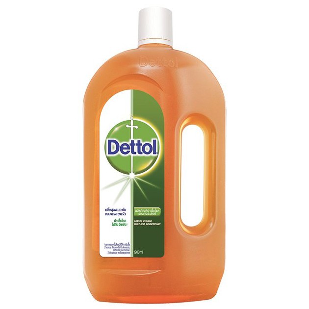 ☸☽¤น้ำยาฆ่าเชื้อโรคอเนกประสงค์เดทตอล 1200มล. Dettol Hygiene Multi-Use Disinfectant 1200ml.