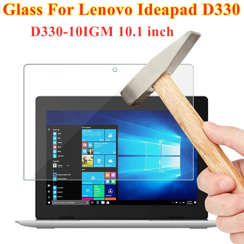 ป้องกันหน้าจอสําหรับ Lenovo Ideapad D330-10IGM 10.1 นิ้วแท็บเล็ต 9H กระจกนิรภัยสําหรับ Ideapad D330 HD Anti-Scratch หน้าจอป้องกันฟิล์ม