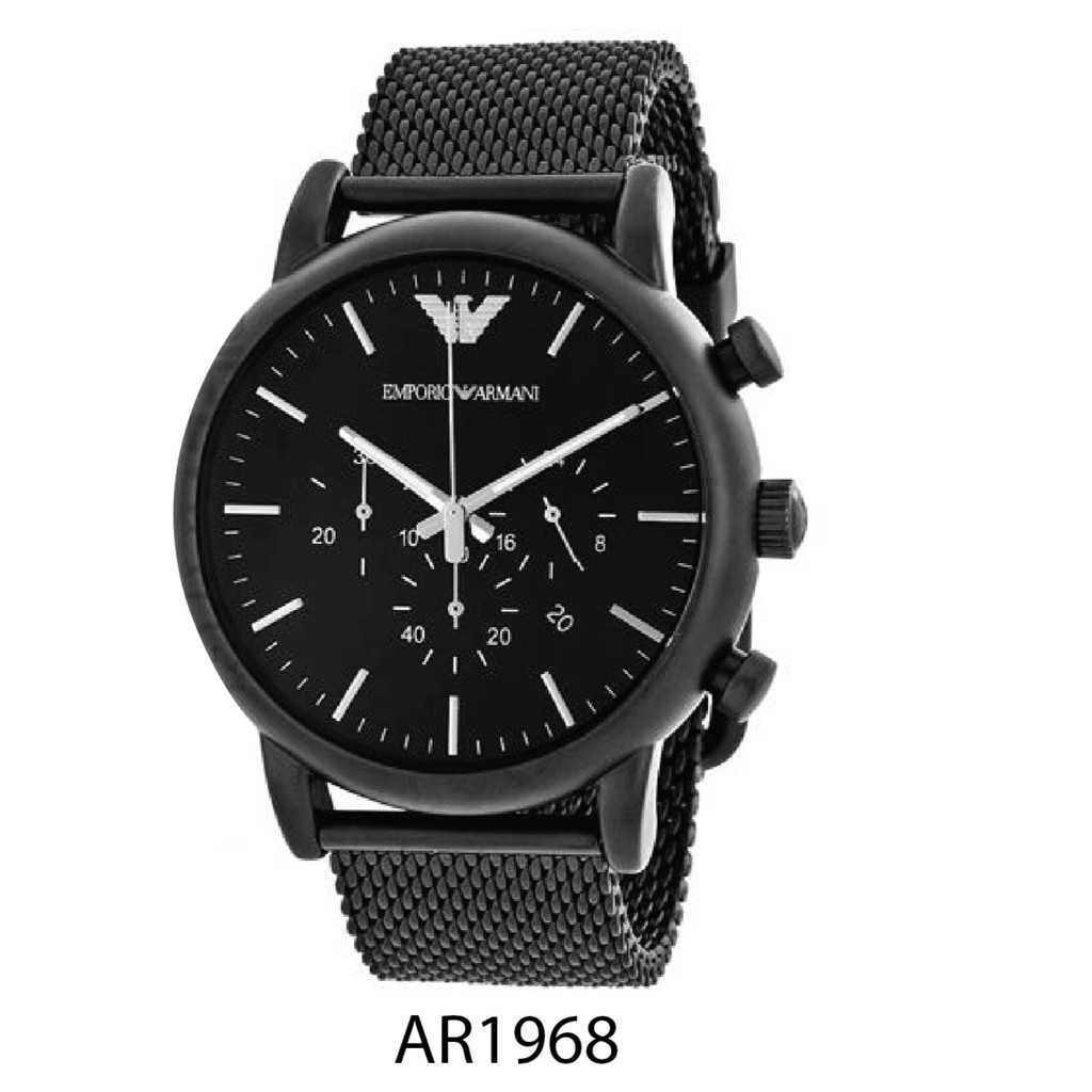 EMPORIO ARMANI Men's Watch AR1968-นาฬิกาแบรนด์เนม อามานี่ แท้ 100% ของแท้ราคาถูก สำหรับผู้ชาย A-14