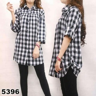 F&amp;f+[ส่งฟรี] เสื้อเชิ้ตจัมโบ้ สี่เหลี่ยม XXXL สําหรับผู้หญิง XXXL