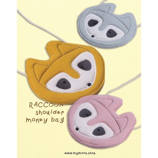 ลด 15%กระเป๋าสะพายRaccoon shoulder money bag