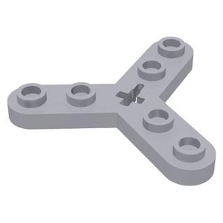 [065] ชิ้นส่วนเลโก้ Lego Part Technic, Plate Rotor 3 Blade with Smooth Ends and 6 Studs (Propeller)(32125) ราคา/ชิ้น