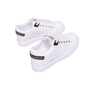 โปรโมชั่น : รองเท้าผ้าใบแฟนชั่นผู้หญิง สีขาวใส่สบาย TP114