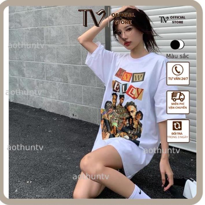 เสื้อยืดแขนสั้นผู้ชายและผู้หญิงเสื้อยืดผ้าฝ้าย unisex พิมพ์ลาย YNW