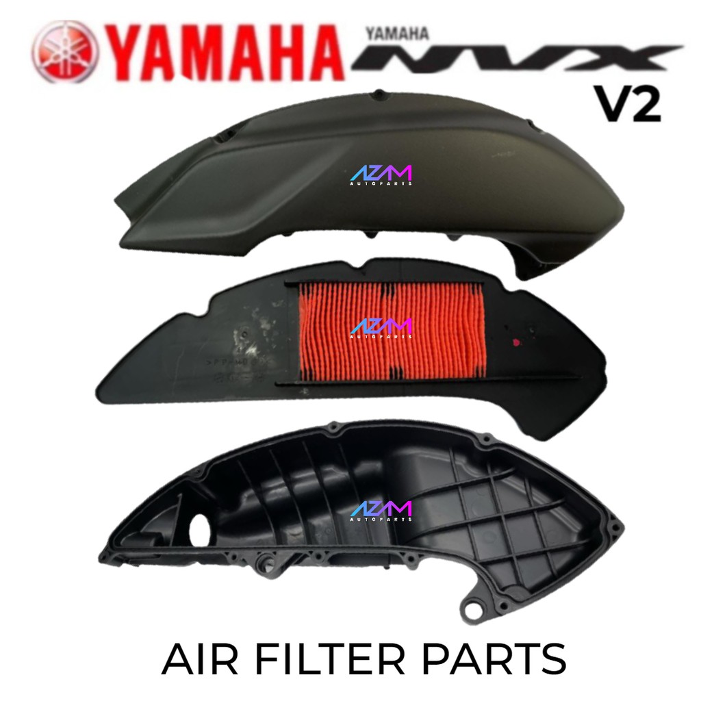 NVX V2 / NMAX V2 YAMAHA AIR FILTER B6H-E4451-00 / ฝาครอบ B6H-E4412-10 / SCREW TAPPING