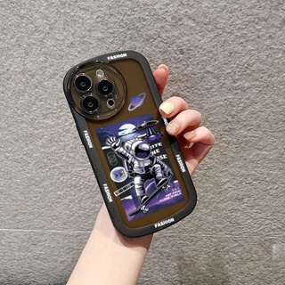 เคสโทรศัพท์ซิลิโคน แบบนิ่ม ลายนักบินอวกาศ สําหรับ Realme 5 5i 6i C3 C35 C21Y C25Y C21 RealmeC11 C11 2021 C25 C15 C12 C2