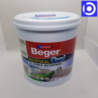 Begaer Roofseal กันซึม กันรั่ว สำหรับดาดฟ้า หลังคา รุ่น 201 สีขาว ขนาด 1Kg