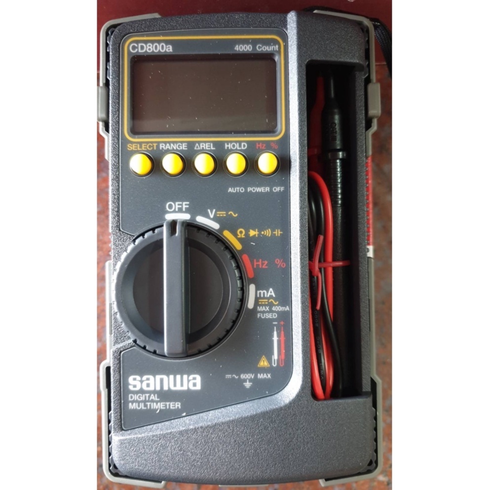ดิจิตอลมัลติมิเตอร์ SANWA CD800a Digital Multimeter