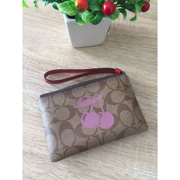 🔥เลือกสีลายด้านในค่ะ🔥กระเป๋าคล้องมือไซด์  S 1 ซิป - รูปที่ 3