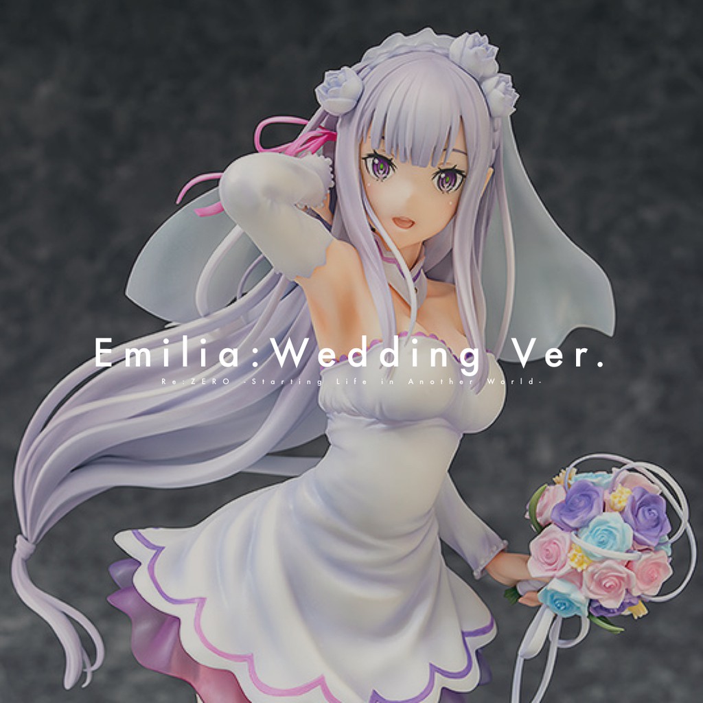 ฟิกเกอร์ โมเดล Re:ZERO -Starting Life in Another World- : 1/7 Emilia ...