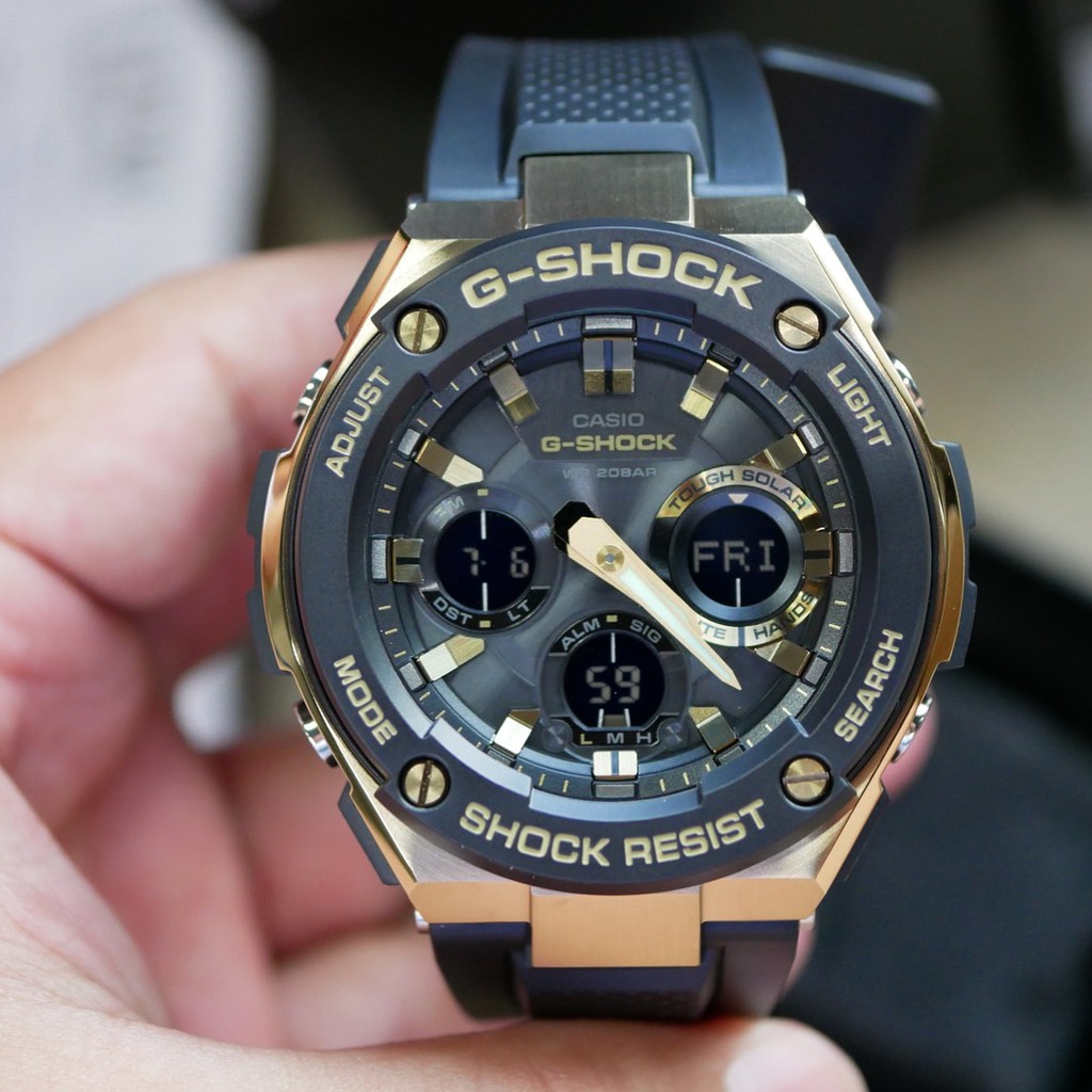 特殊消防隊 CASIO G-SHOCK GST-S100G オールブラック - 時計