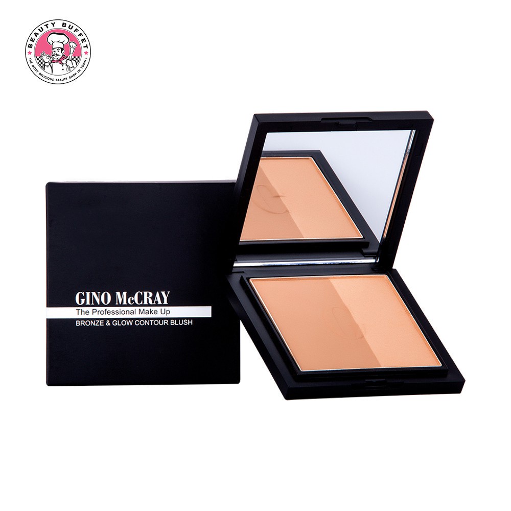 BEAUTY BUFFET GINO MCCRAY THE PROFESSIONAL MAKE UP BRONZE&GLOW CONTOUR BLUSH - บรอนซ์แอนด์โกลว์คอนทัวร์บลัช(9g.)