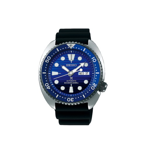 SEIKO Prospex Save The Ocean นาฬิกาข้อมือผู้ชาย สายซิลิโคน รุ่น SRPC91K1 (สีน้ำเงิน)