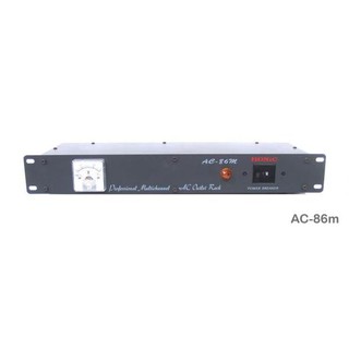 HONIC AC-86M ปลํ๊กไฟตู้แร็ค 8 ช่อง Breaker AC outlet 8 outlet