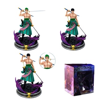 โมเดลฟิกเกอร์ PVC รูปปั้นอนิเมะ One Piece Gk Santoryu Roronoa Zoro Double Headed ขนาด 20.5 ซม. ของเล่นสําหรับเด็ก เก็บสะสม 2022