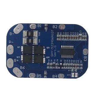 BMS 6S 8S 4S วงจรป้องกันแบตเตอรี่ แบตเตอรี่ลิเธียมฟอสเฟต 3.2v 10A 19.2V-21.6V LiFePO4 bms4s 30a