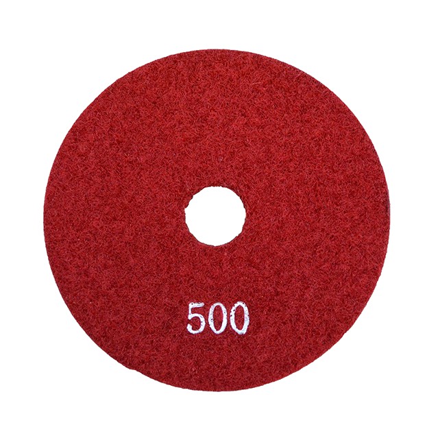 ใบขัดน้ำ เบอร์ 500 WET POLISHING PADS NUMBER 500 Marble tools Granite tools Tile tools