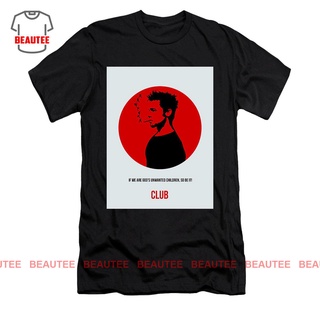 เสื้อยืด พิมพ์ลายโปสเตอร์ Fight Club 2S-5XL