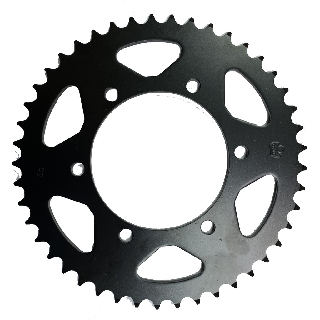 SCC เสตอร์หลัง Ninja250/300/400 Z250/300 EX250/300/400 Versys300 R3 R6 MT-03 (520-45T) สีดำ