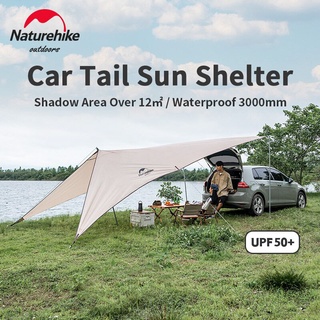 ฟลายชีท UPF50+ Naturehike Gabled Car Tail จอดรถได้ NH21TM001