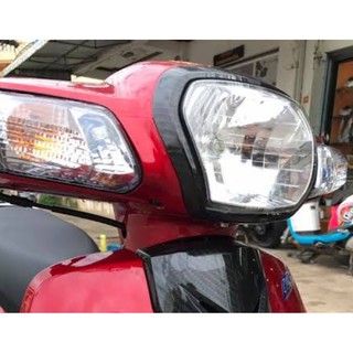 NEW!! ครอบไฟหน้า สีสวยๆ เก๋ๆ รุ่น  HONDA DREM 110 สีเคฟล่า 5D สินค้าได้มาตรฐานโรงงาน / สินค้าถูกจากโรงงาน /คุณภาพเกรด A