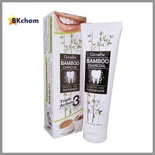 กิฟฟารีน ยาสีฟัน แบมบู ชาร์โคล เซนซิทิฟ แคร์ ขนาด 160 กรัม Bamboo Charcoal Toothpaste giffarine