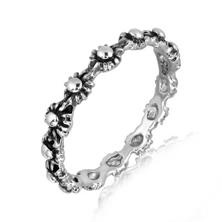 MachuSilver แหวนเงินแท้ 925 Sterling Silver ดอกเดซี่ พร้อมถุงกำมะหยี่