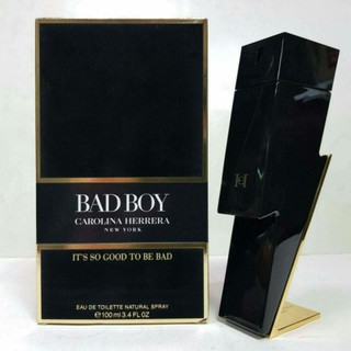 Carolina Herrera  Bad boy EDT 100ml.💐แท้100%