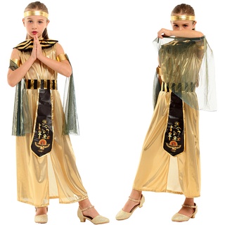 Halloween childrens clothing girls Masquerade Party Egyptian performance clothing G-0367 Arabian princess dress quality assurance Y4G5