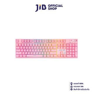 SIGNO KEYBOARD (คีย์บอร์ด) KB-741P PINKKER (RED OPTICAL SWITCH) (RGB LED) (EN/TH)