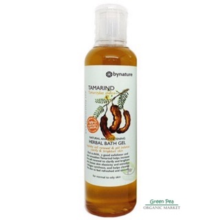 bynature สบู่เหลว มะขาม 250 ml  Tamarind Herbal Bath Gel Natural AHA Whitening