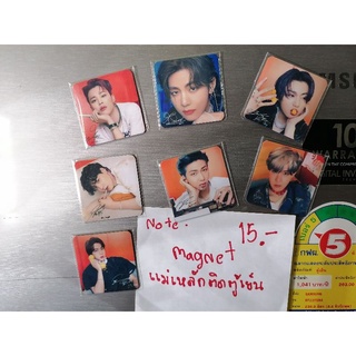 magnet แม่เหล็กติดตู้เย็น  บังทัน ติ่งเกาหลี  KPOP ติดวัสดุที่เป็นเหล็กได้ทุกชนิด