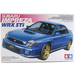 โมเดลประกอบ Tamiya 1/24 TA24231 SUBURU IMPREZA WRX STI