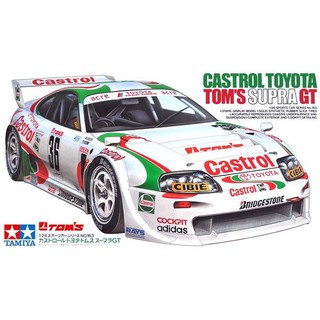 พลาสติก โมเดล ประกอบ TAMIYA สเกล 1/24 Castrol Toyota Toms Supra GT (24163)