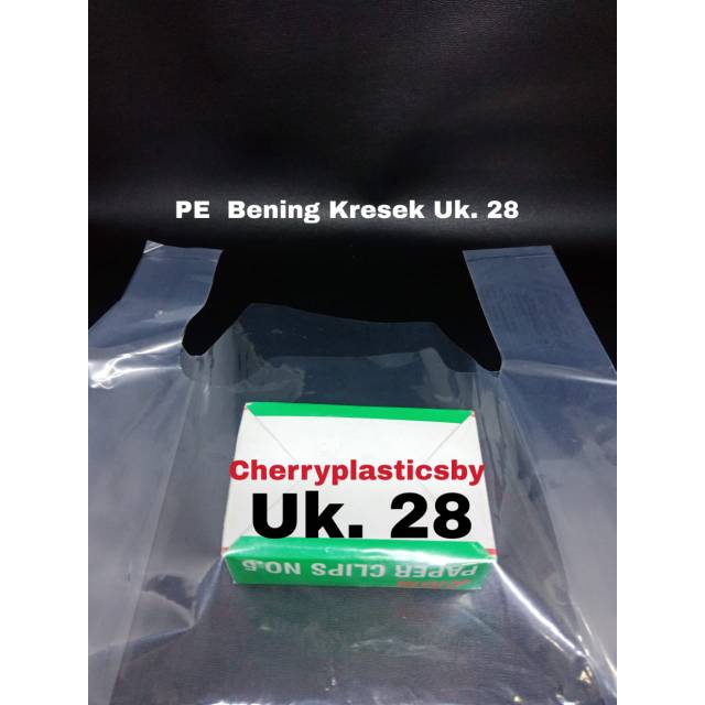 ถุงพลาสติก PE / PP ขนาด 28 ใสหนา