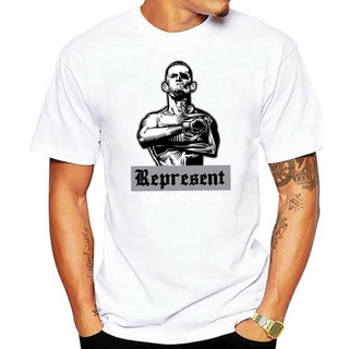 เสื้อยืดผ้าฝ้ายพรีเมี่ยม ใหม่ เสื้อยืดแขนสั้น ผ้าฝ้าย พิมพ์ลาย Nate Diaz Represent Classic ไซซ์ M-3XL สําหรับผู้ชาย 2022