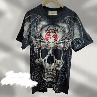 เสื้อ Rock Eagle เสื้อสตรีท oversize สกรีนลายเต็มตัวหน้า-หลัง