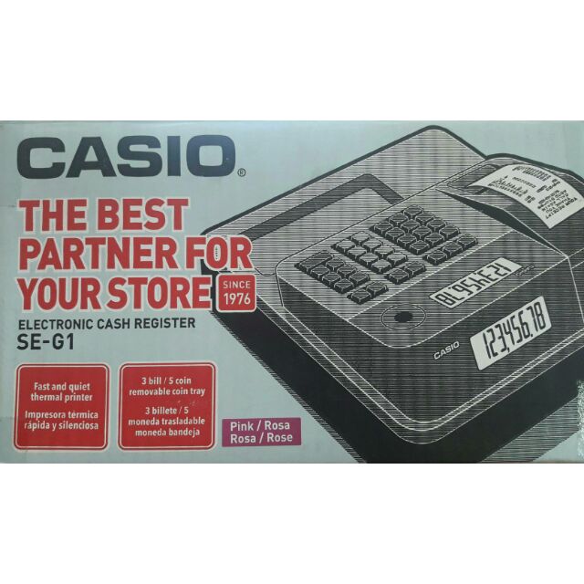 CASIO เครื่องบันทึกเงินสด มือสอง