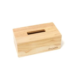 THEWOOD 'S TALE กล่องทิชชู่ ที่ใส่ทิชชู่ TISSUE BOX จากไม้แท้ธรรมชาติ ขนาดมาตรฐาน
