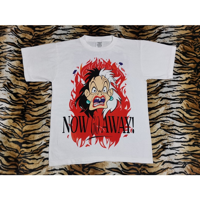 เสื้อ CRUELLA 101 DALMATIANS DISNEY CARTOON เสื้อลายการ์ตูนดิสนีย์ เสื้อการ์ตูน