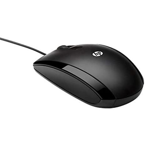 เม้าส์ HP รุ่น X500 MOUSE WIRED MOUSE BLACK