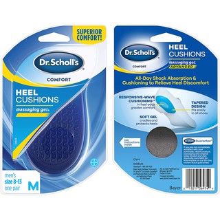 [ของแท้ 100%] DR.SCHOLL HEEL CUSHIONS MASSAGING GEL ADVANCED
