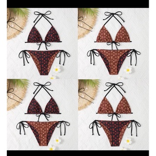 bikini รุ่นใหม่ พร้อมส่งค่ะ 2 สี ในตัว สลับหน้าหลังเกร๋ๆ