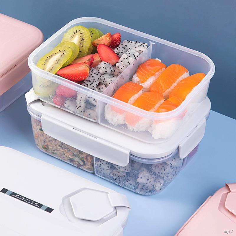 Thermal Leakproof Lunch Box Separate Compartments Snack Storage Box