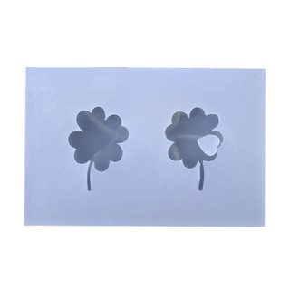 ✿INF✿Silicone Resin DIY Mold Mini Lucky Four-leaf  Pendant Tool